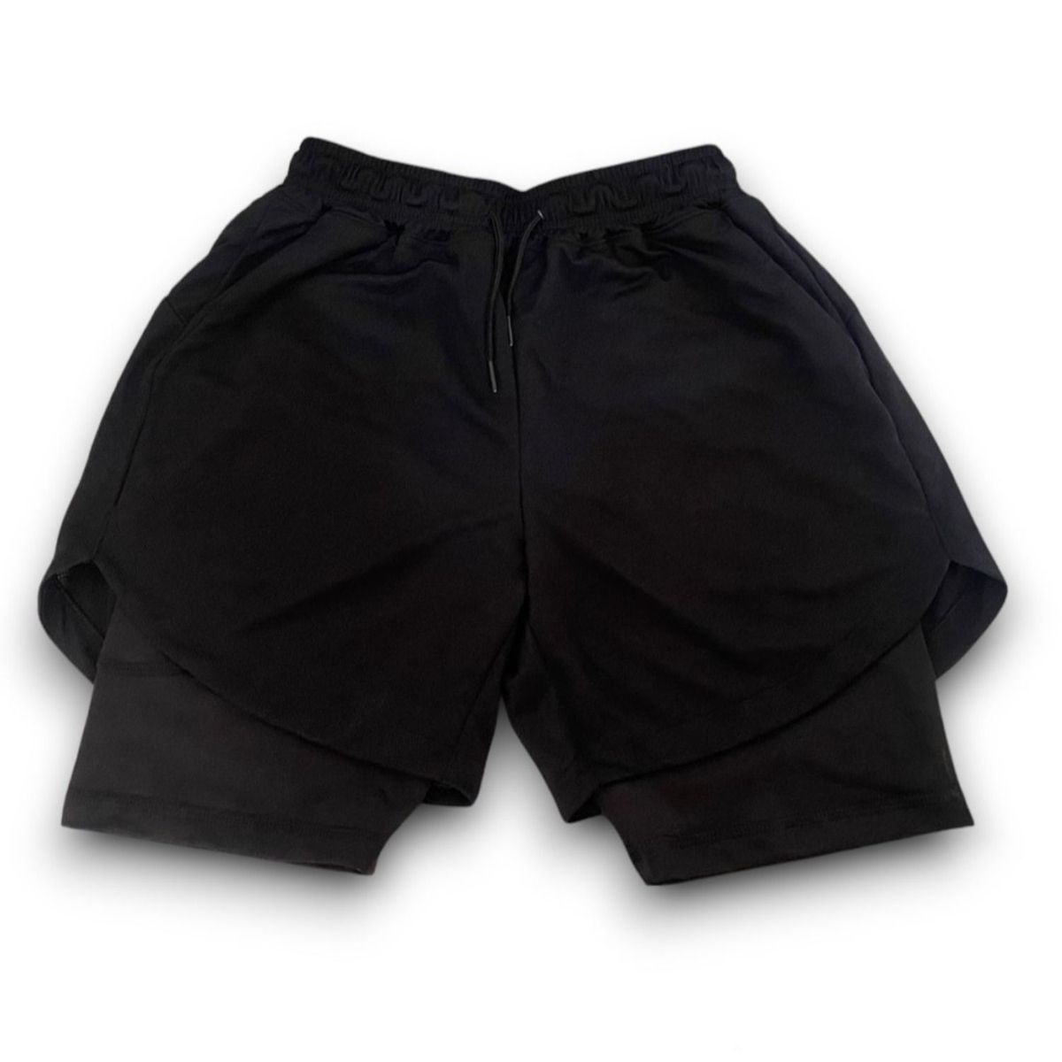 GENERICO - Short Deportivo Licrado Insane Porta Celular y Llavero