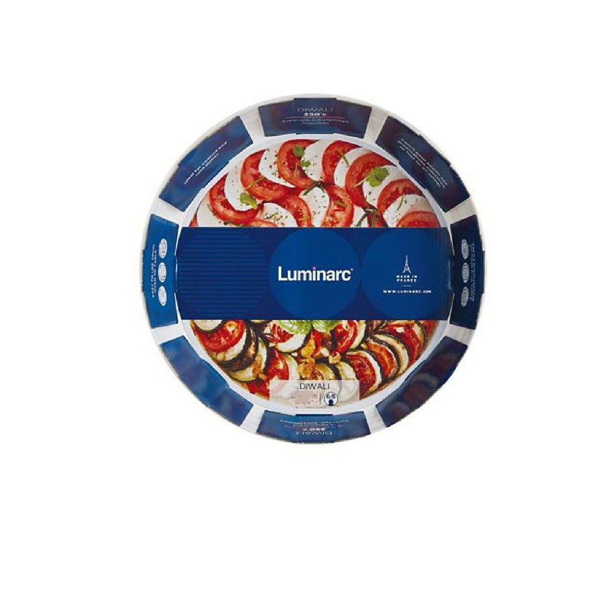 LUMINARC - Fuente redonda servir 18 cm Diwali