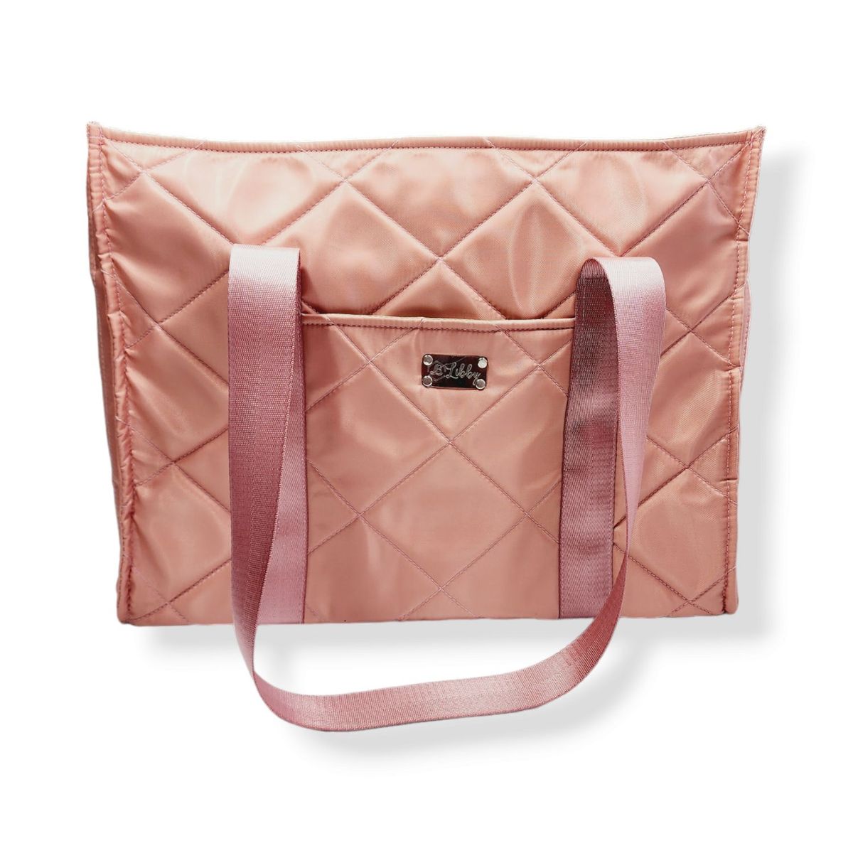 LB LIBBY CALZADOS Y ACCESORIOS - TOTE BAG LIBBY - BOLSO DE MANO COLOR PALO ROSA