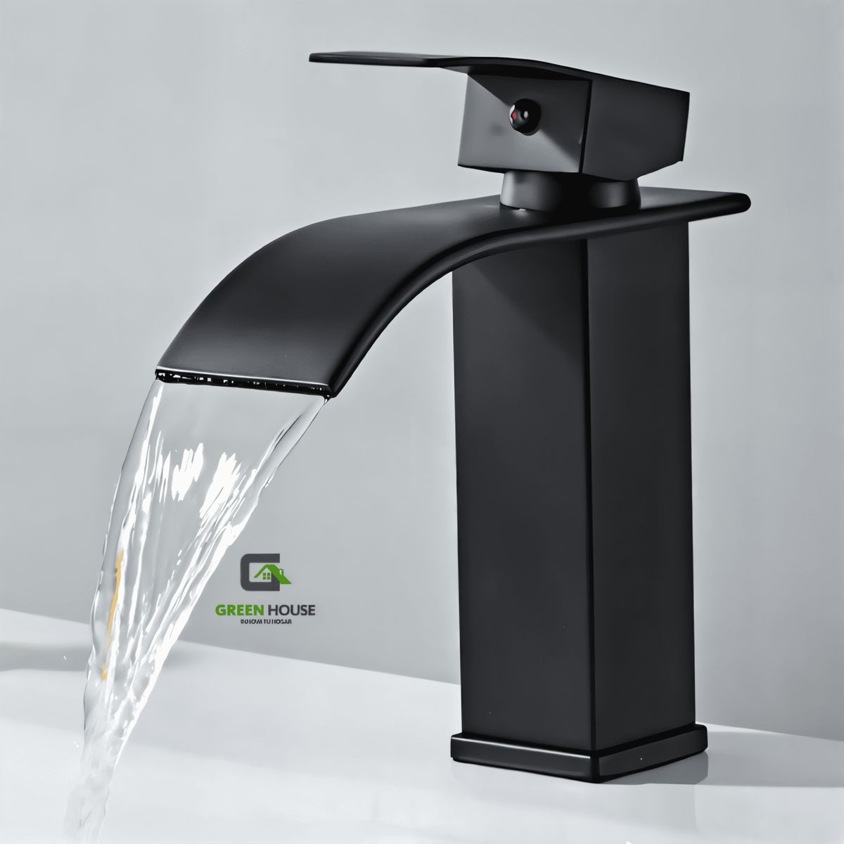 GREEN HOUSE - COMBO LAVATORIO ADELE + MEZCLADORA PICO FINO