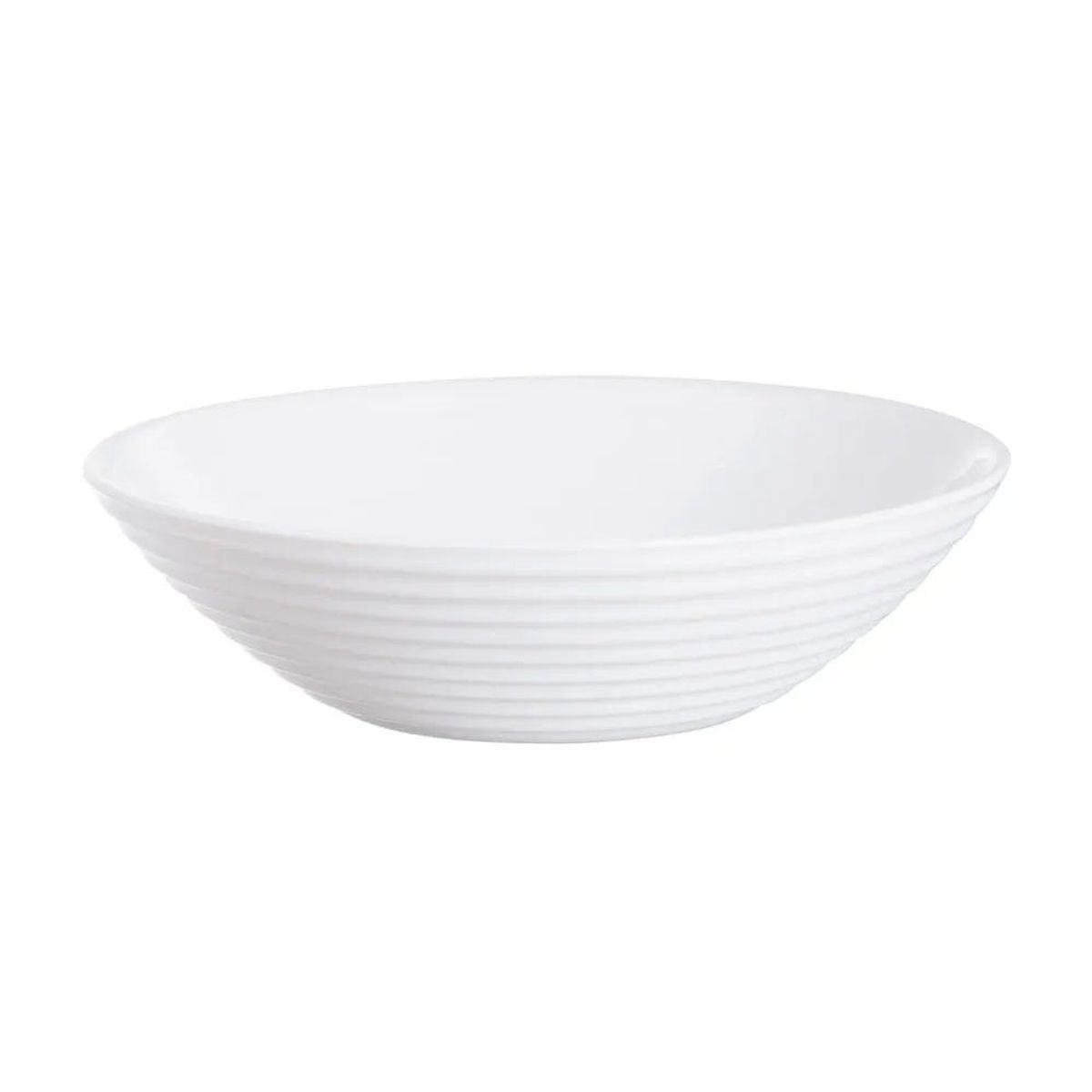 LUMINARC - Plato x6 Hondo 23,5 cm Harena Blanco