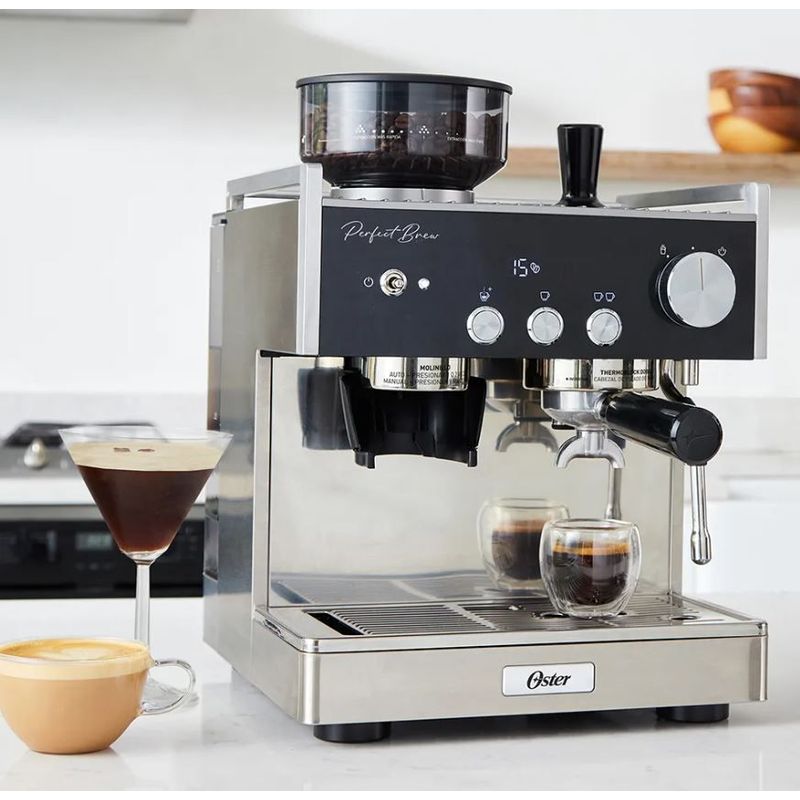 OSTER - Cafetera Oster para Espresso Perfect Brew BVSTEM7400