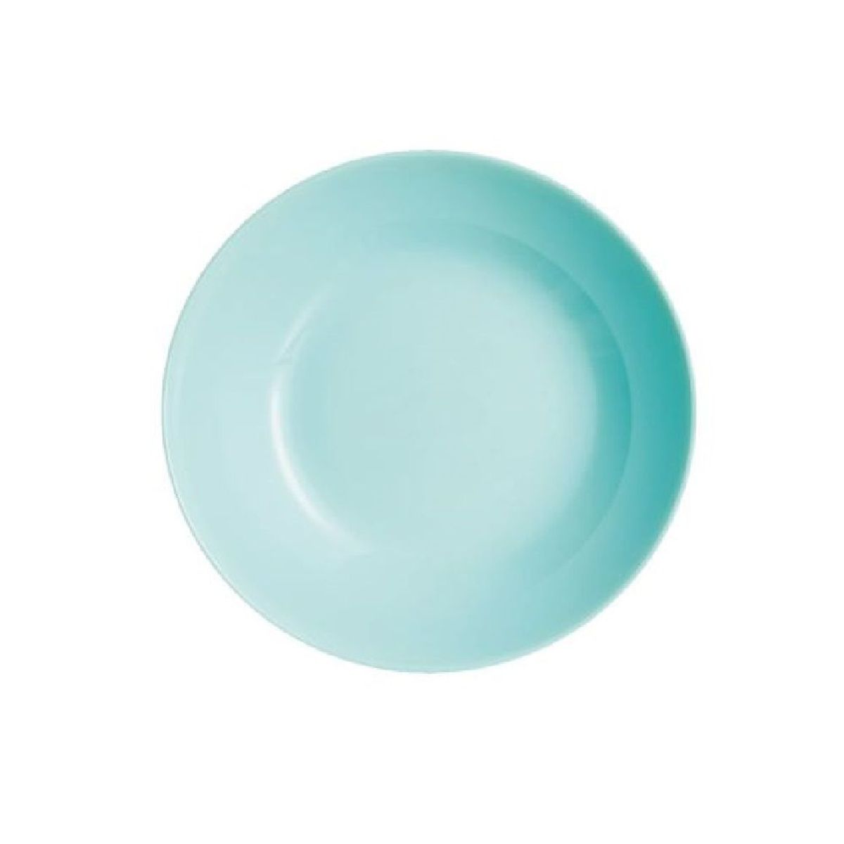 Luminarc - Plato x6 hondo 20 cm Diwali Light turquesa
