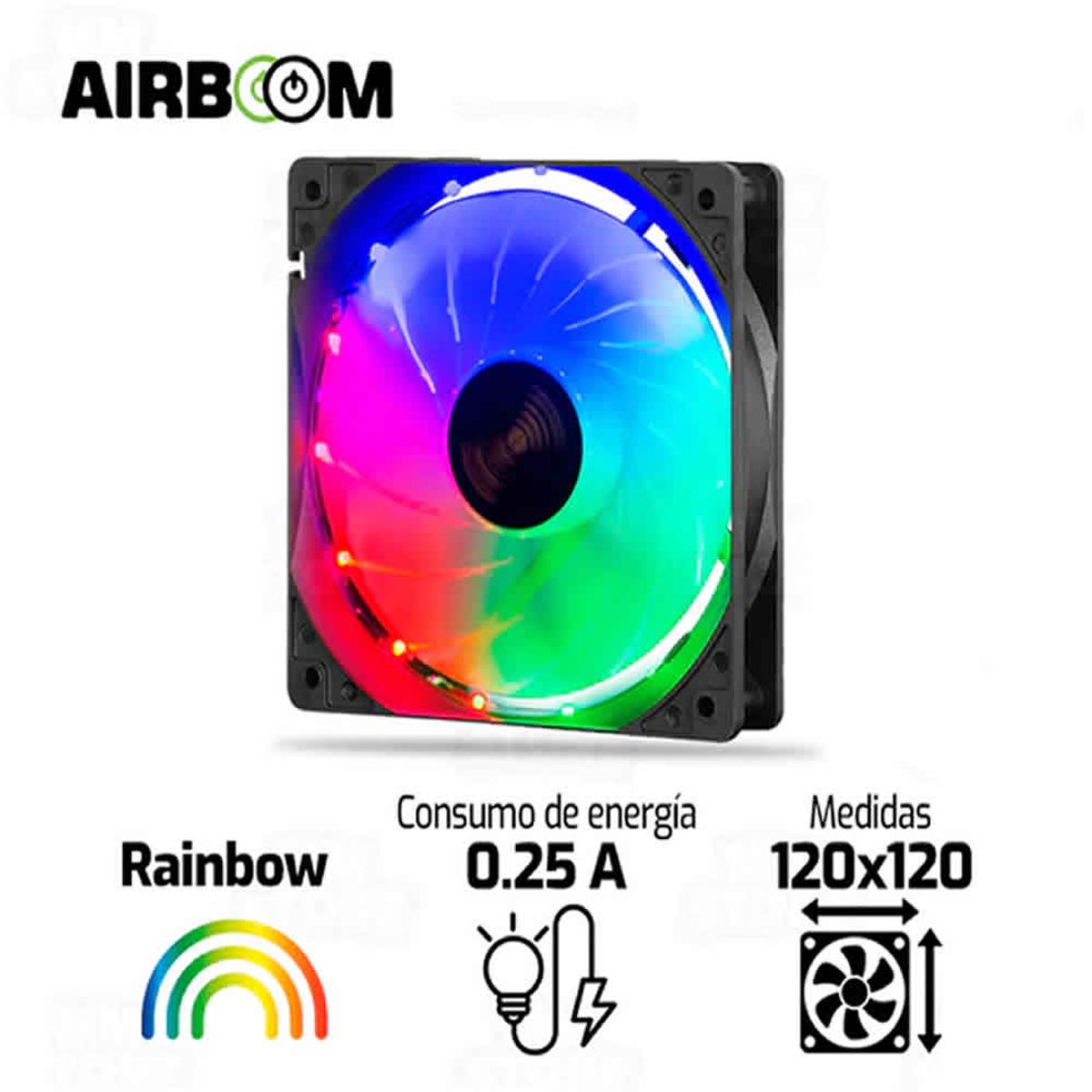 AIRBOOM - COOLER AIRBOOM RAINBOW - AB-125