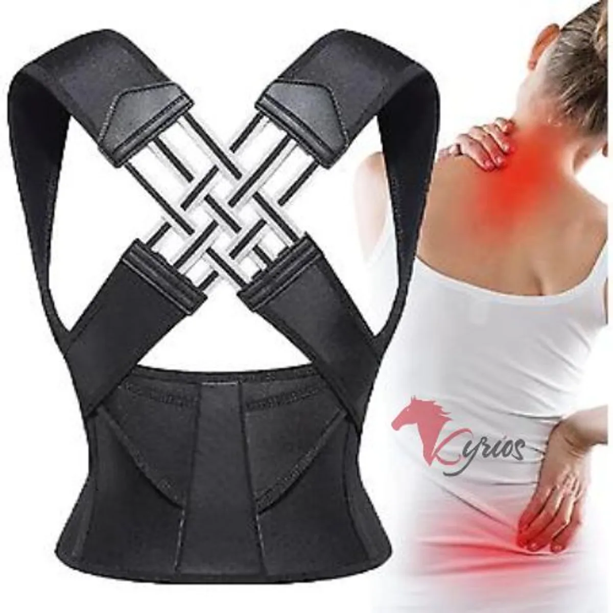 GENERICO - Corrector De Postura Keen Talla M