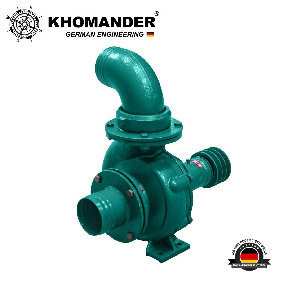 KHOMANDER - BOMBA DE AGUA EJE LIBRE 4X4 PULGADAS CAUDAL - KHOMANDER
