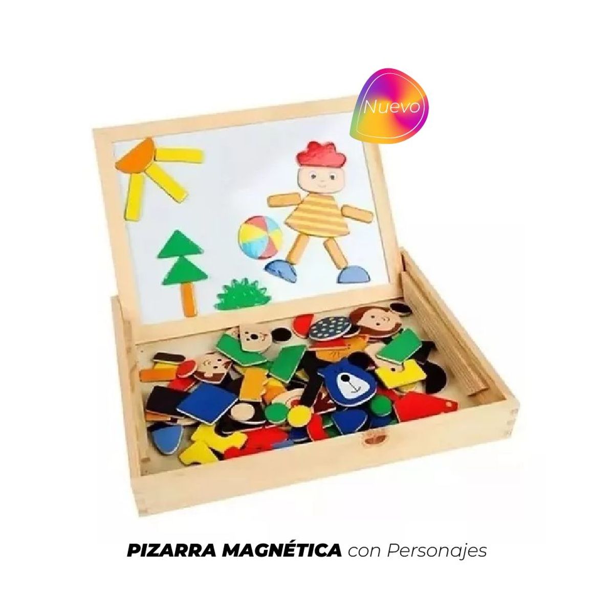 GENERICO - Pizarra Magnética con Personajes