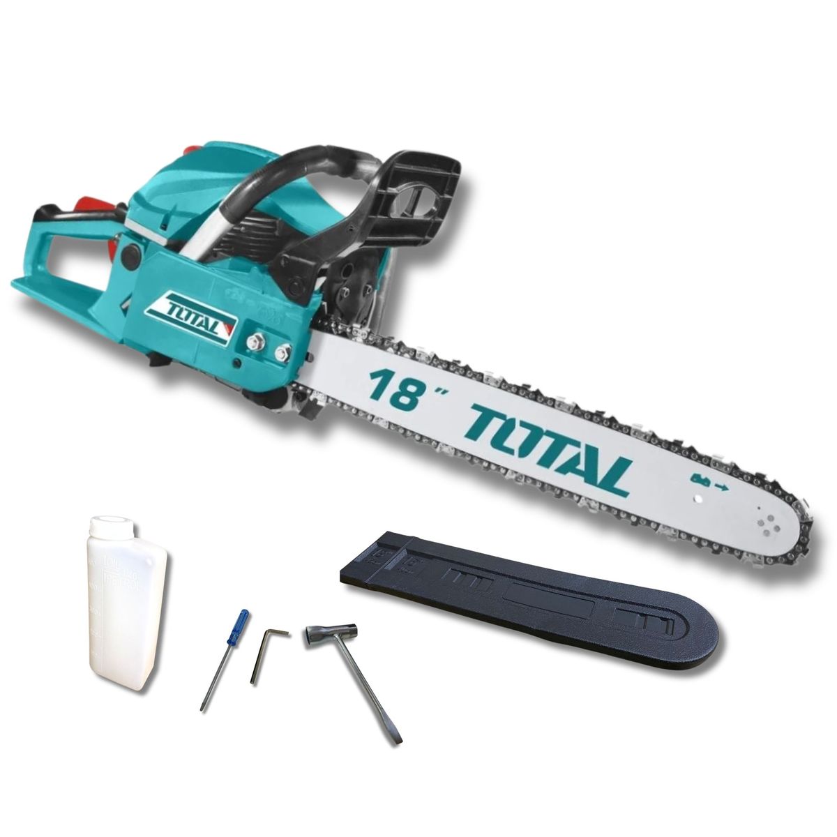 TOTAL TOOLS - Motosierra a gasolina 18 46cc industrial Total