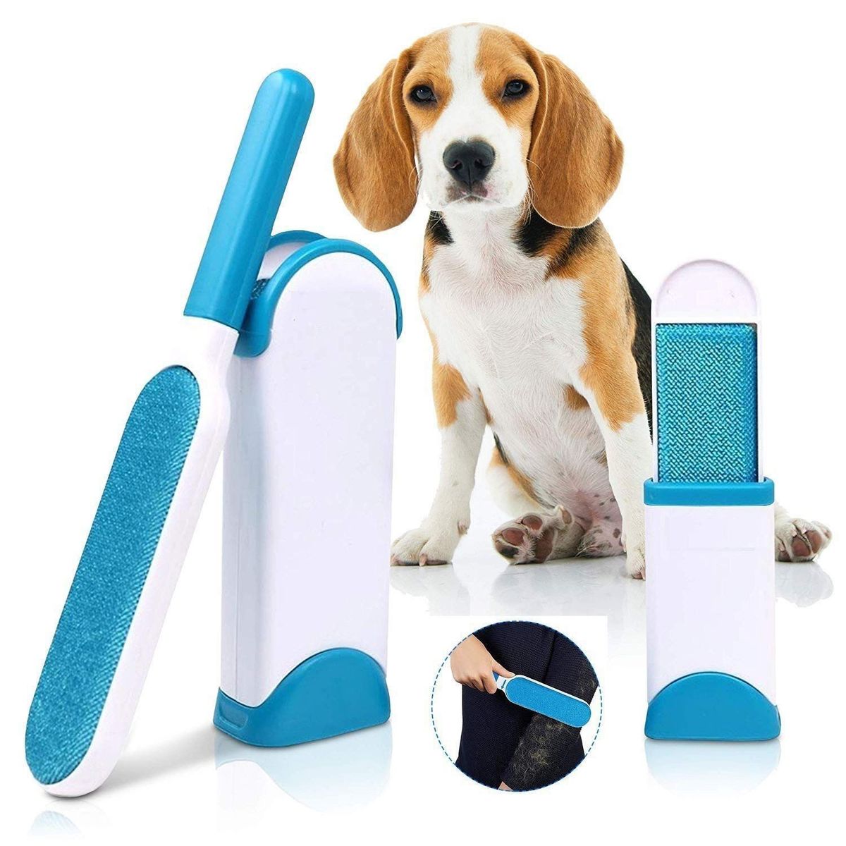 GENERICO - REMOVEDOR SACA PELUSAS MOTAS Y PELOS PERROS GATOS ALFOMBRA