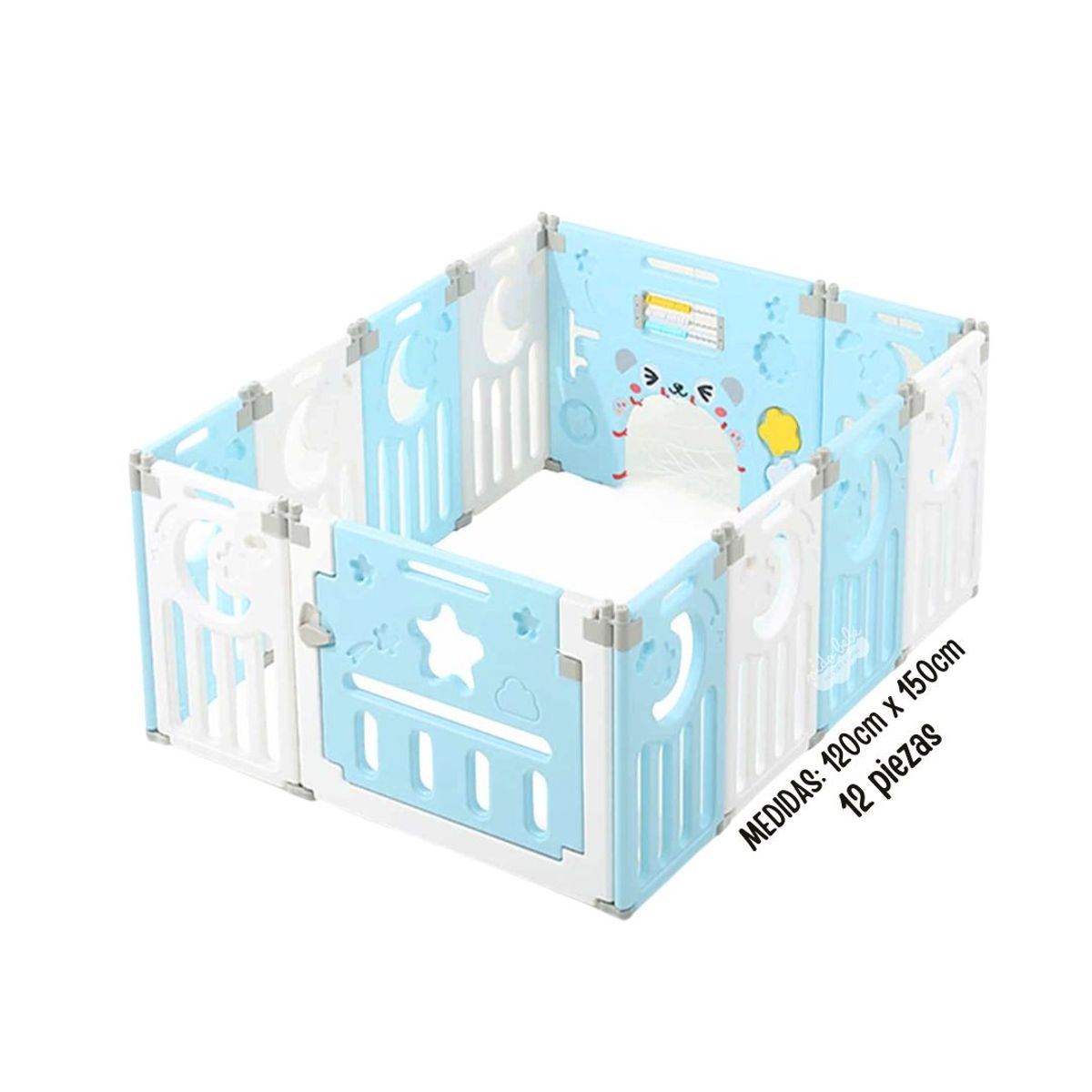GENERICO - Corral Luna celeste small para bebé