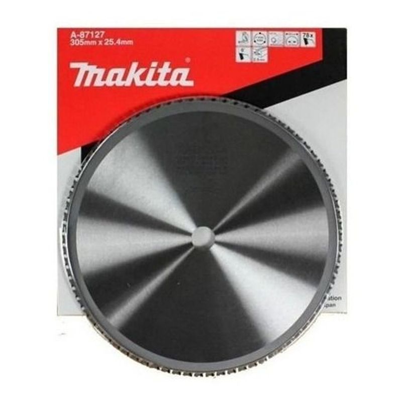 MAKITA - DISCO DE SIERRA PARA METAL TCT 12 305 X 254 MM 78 DIENTES