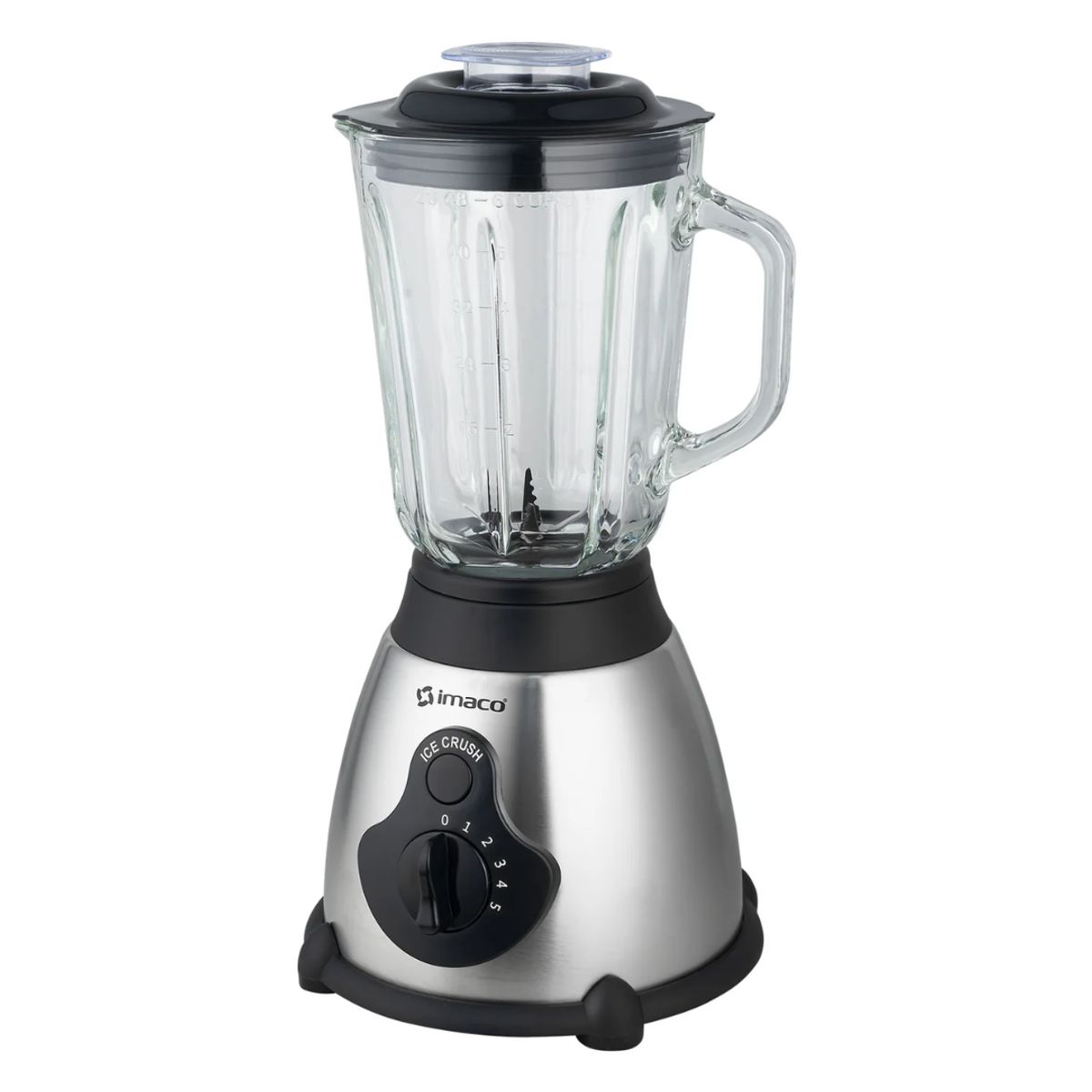 IMACO - LICUADORA IMACO 15L 450W ACERO CON VASO DE VIDRIO BLS509