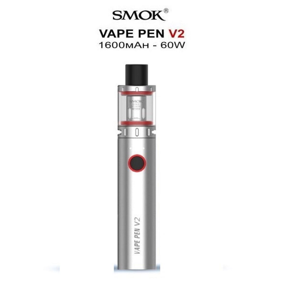 SMOK - VAPE PEN V2  -  SMOK - COLOR PLATEADO