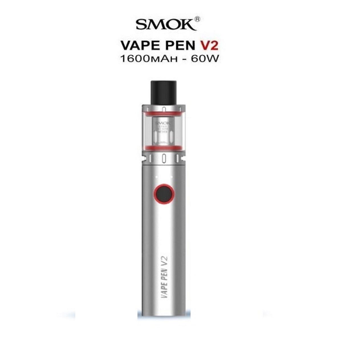 SMOK - VAPE PEN V2  -  SMOK - COLOR PLATEADO