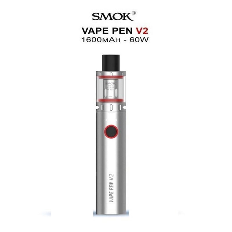 SMOK - VAPE PEN V2  -  SMOK - COLOR PLATEADO