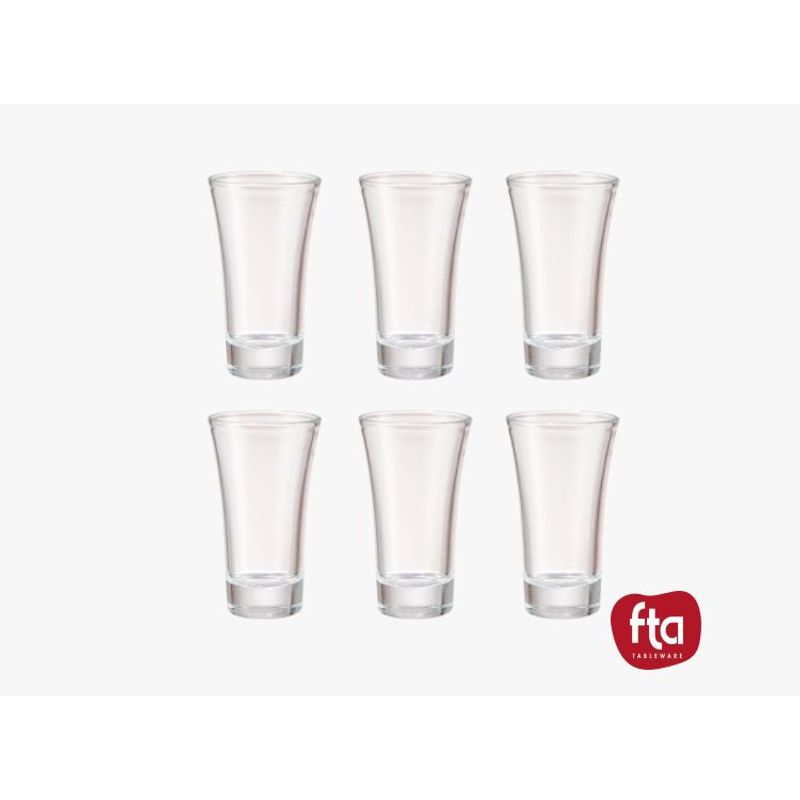 FTA - Vaso de  shot 65 CL Juego  de 6 Campeche