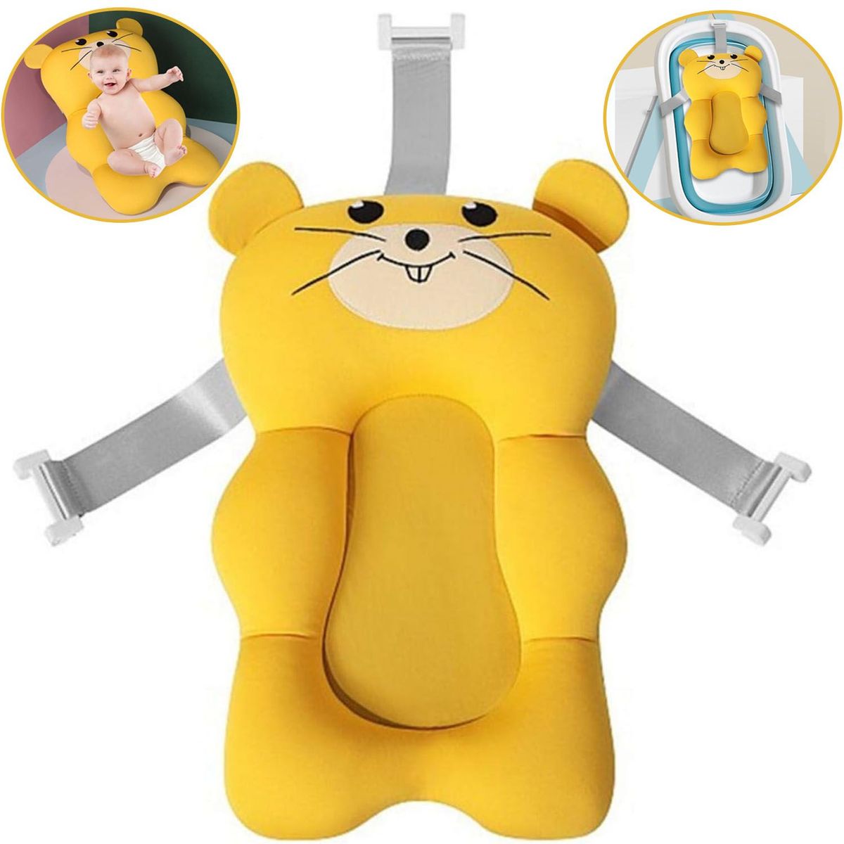 GENERICO - Almohadilla Cojín para Tina de Baño