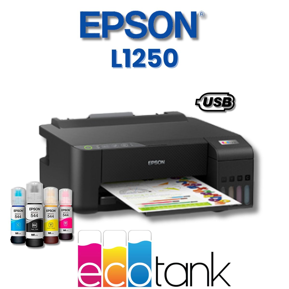 EPSON - IMPRESORA EPSON ECOTANK L1250