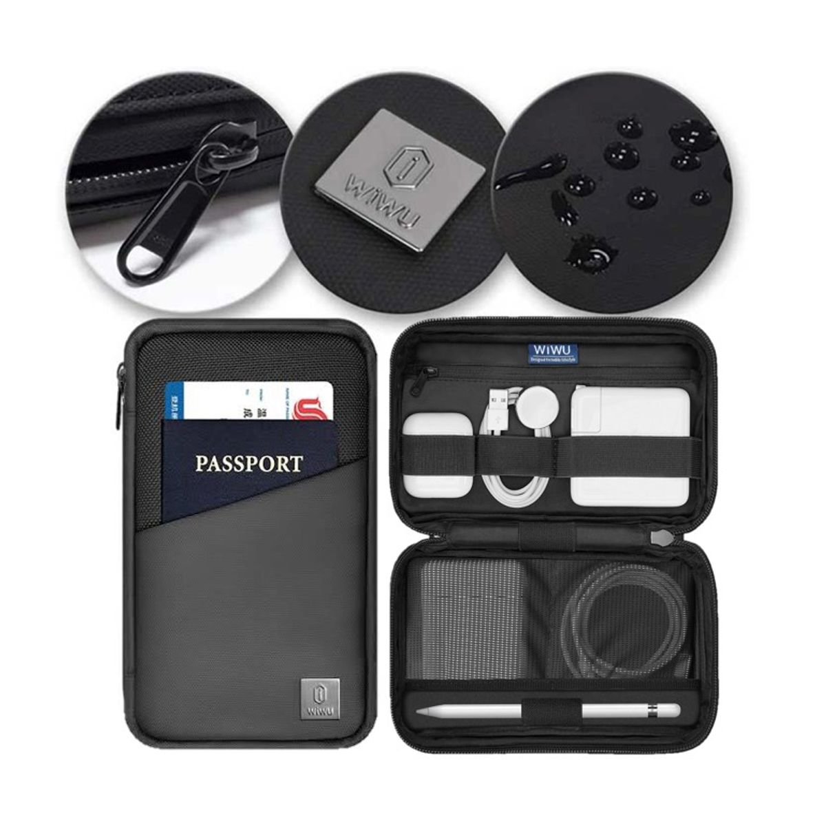 WIWU - Organizador Electrónico para accesorios Apple