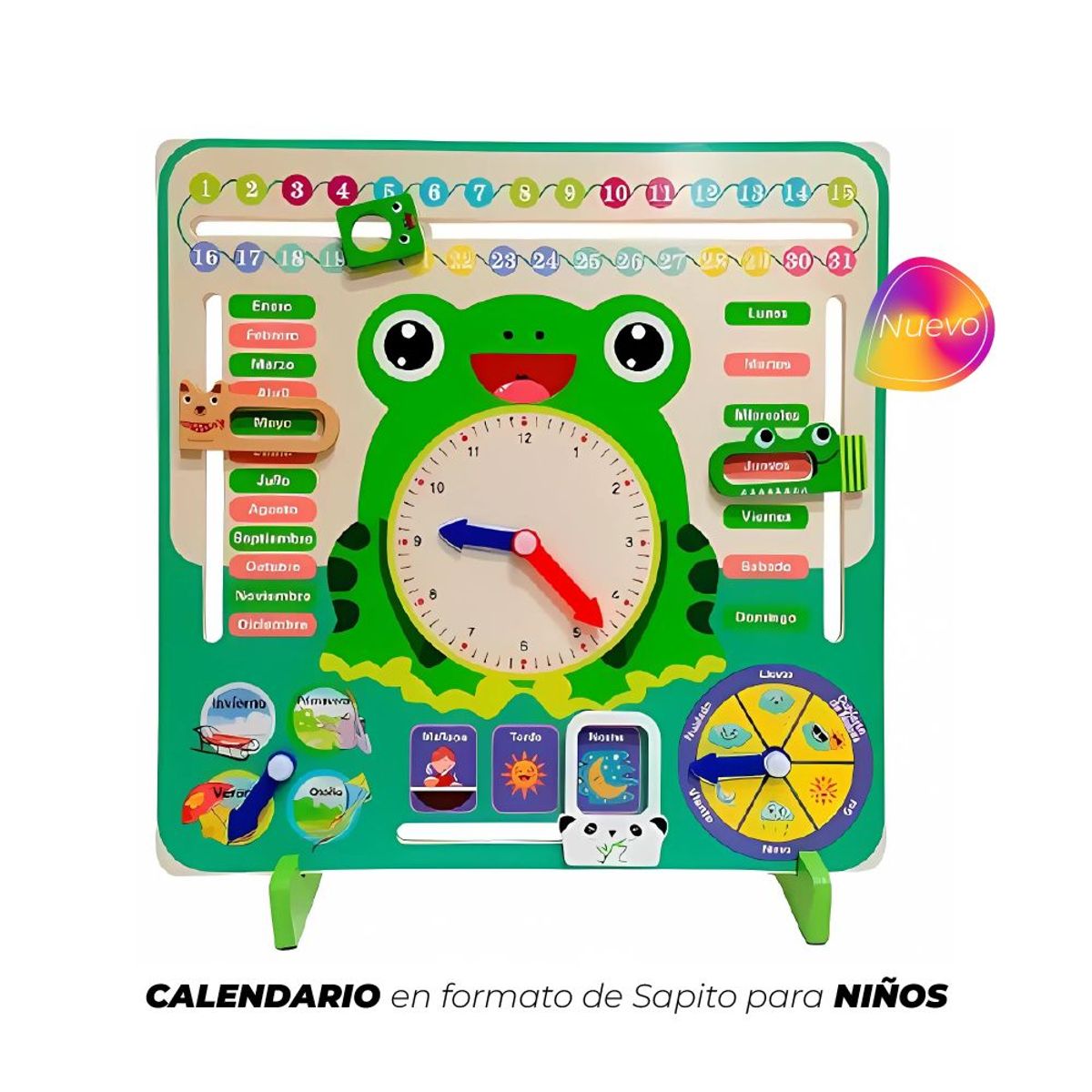 GENERICO - Calendario Didáctico ABC de Sapito