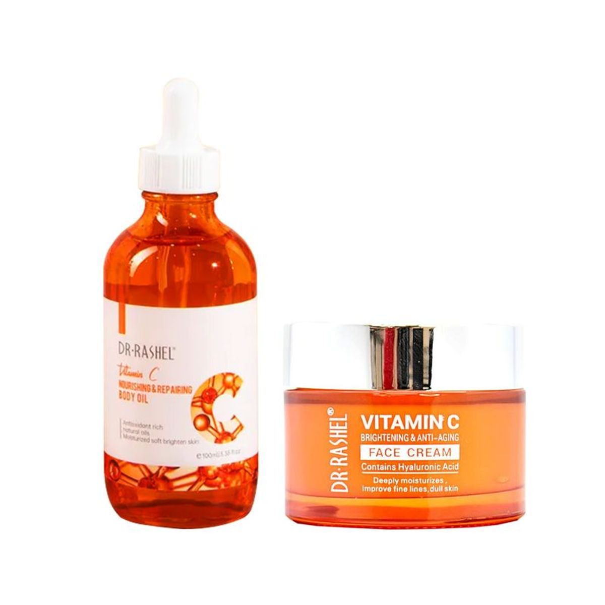 GENERICO - Aceite Corporal Vitamina C + Crema Facial Vitamina C_.