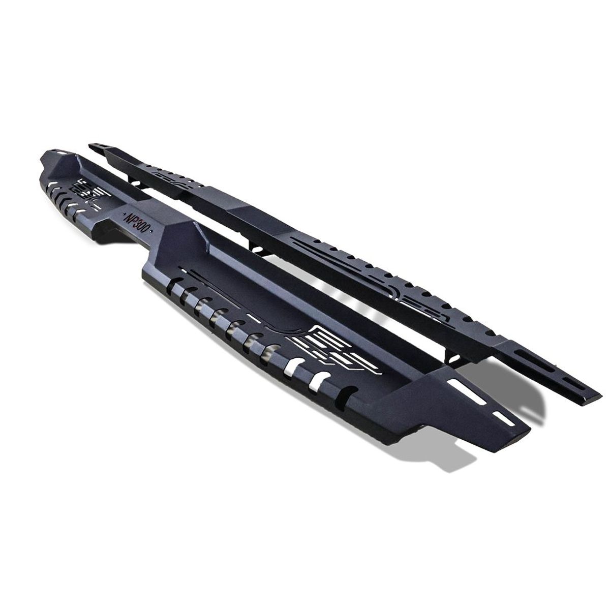 GENERICO - ESTRIBO SHARK NEGRO NP300