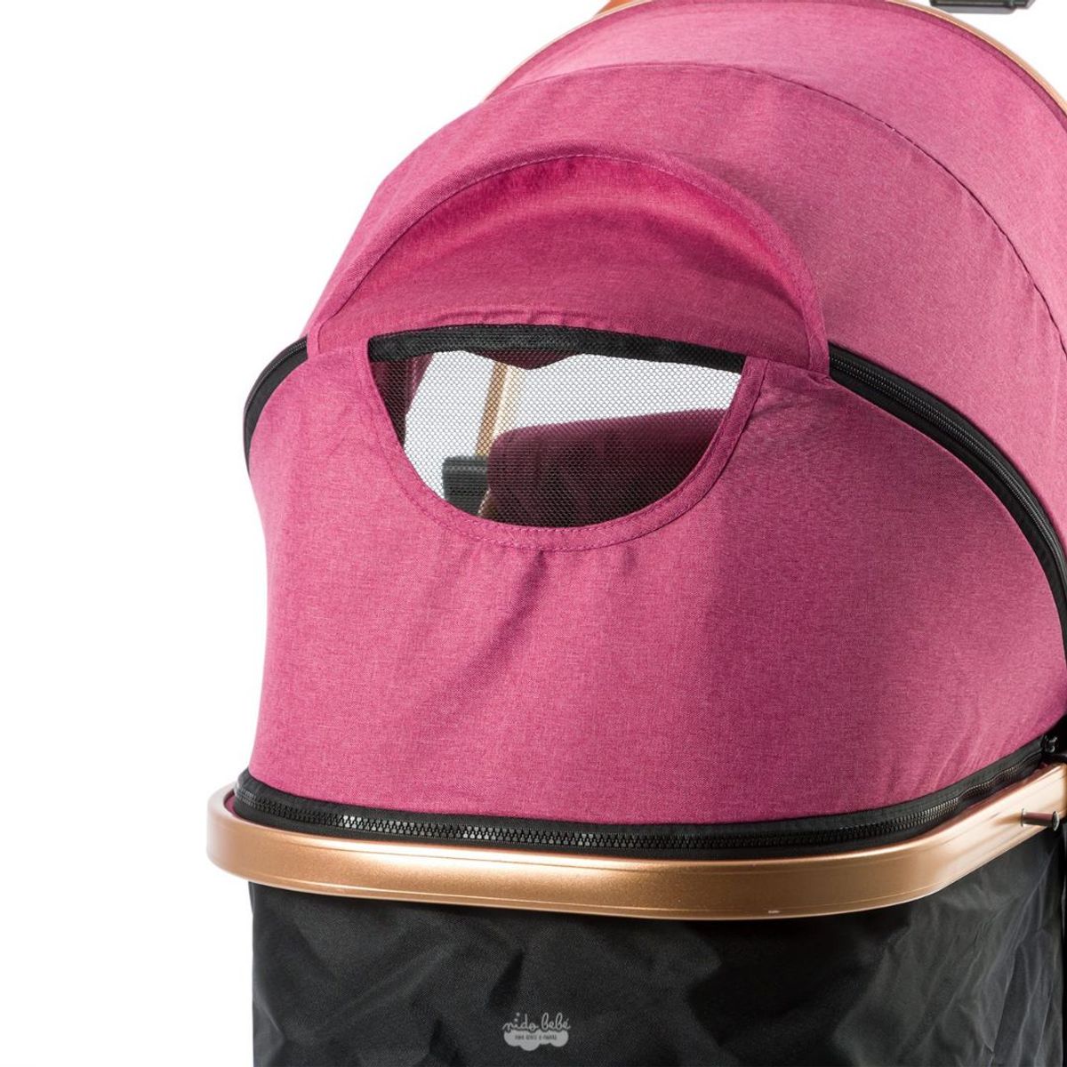 EBABY - Coche moisés Saturno Ebaby de bebé color Rosado