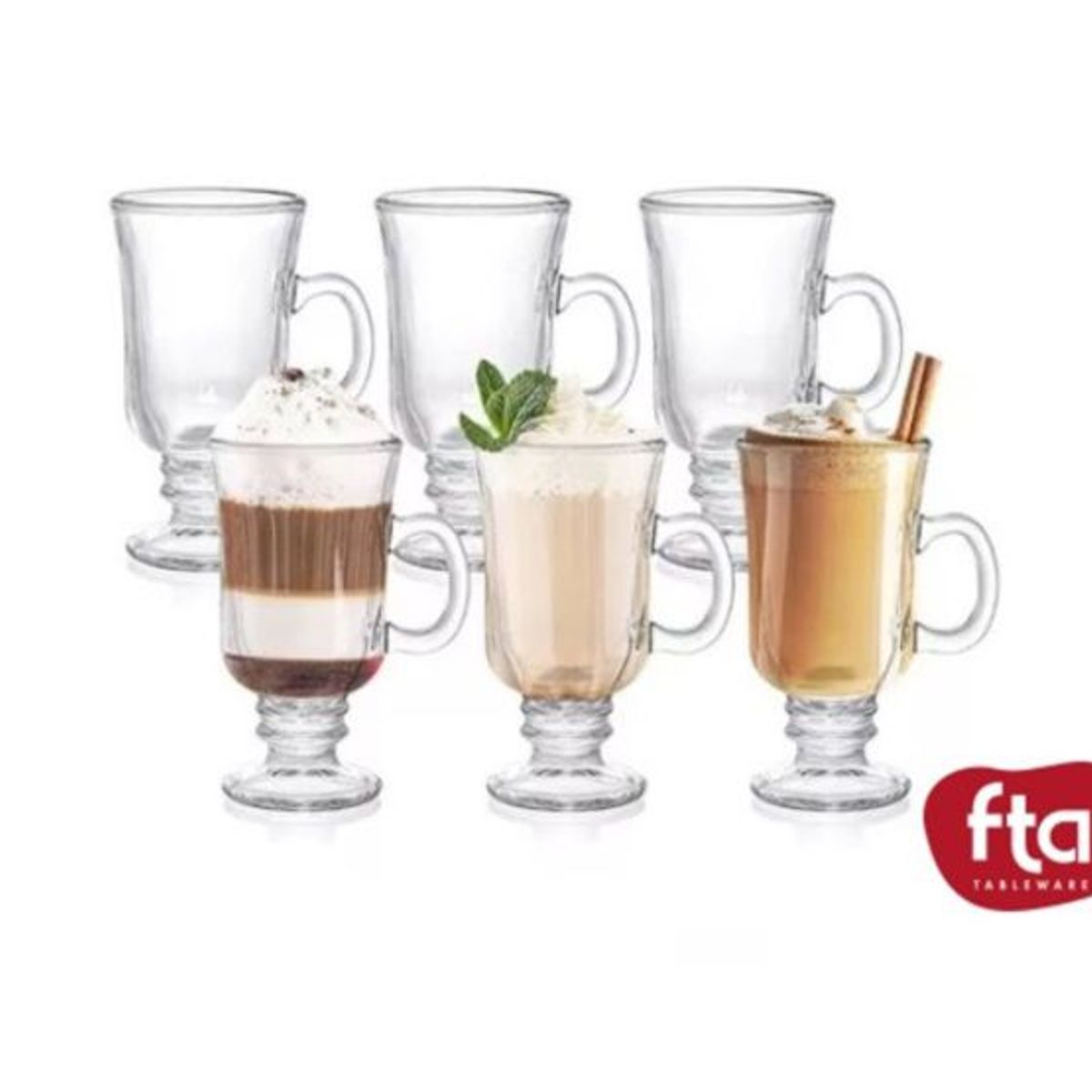 FTA - Taza de café X6 de 240  ml - Bill