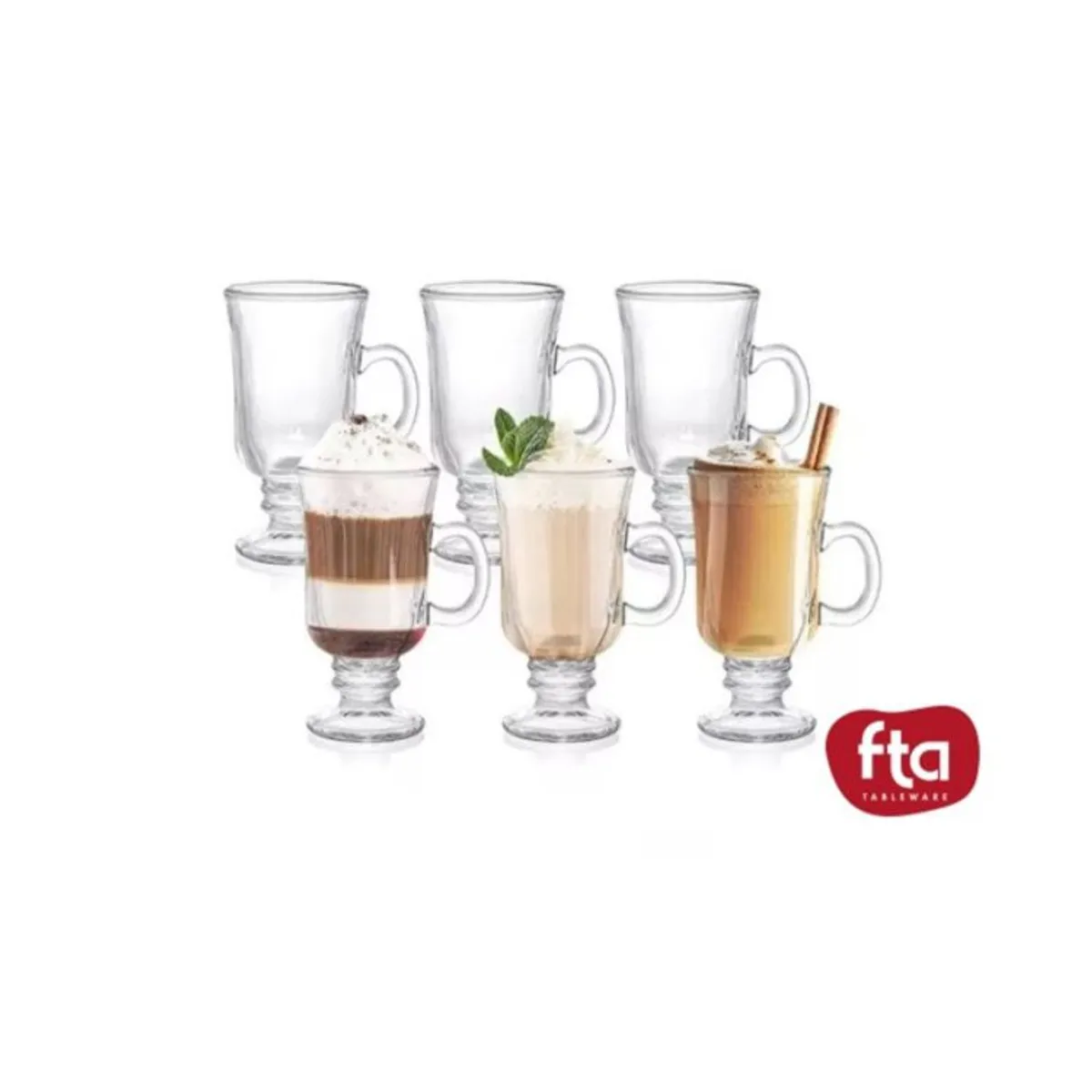 FTA - Taza de café X6 de 240  ml - Bill