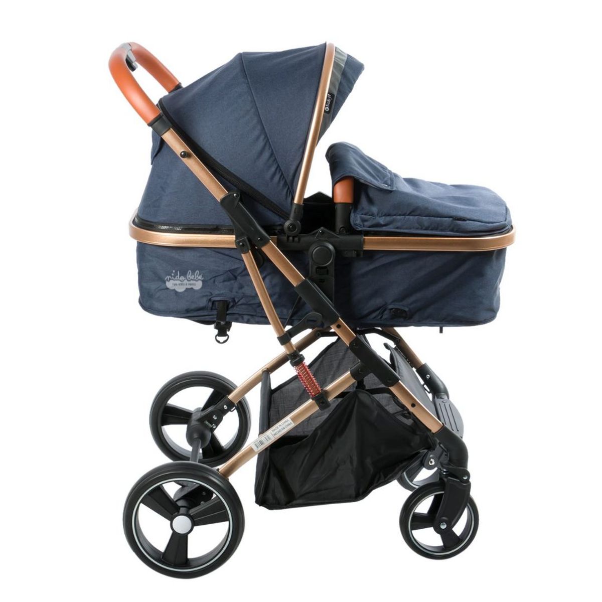 EBABY - Coche moisés Saturno Ebaby de bebé color Azul