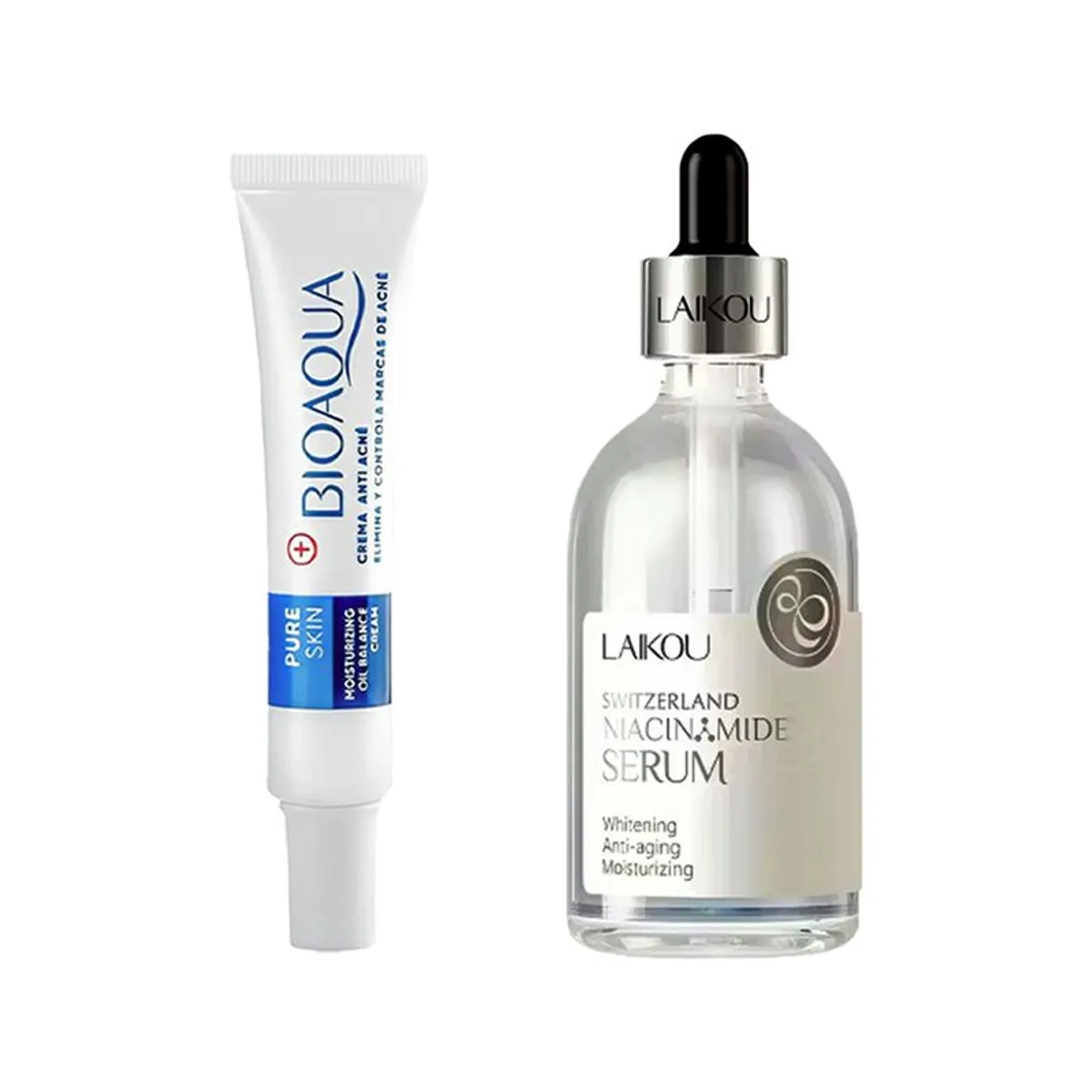 GENERICO - Crema Facial Eliminadora de Acné + Serum Niacinamide Suiza_.