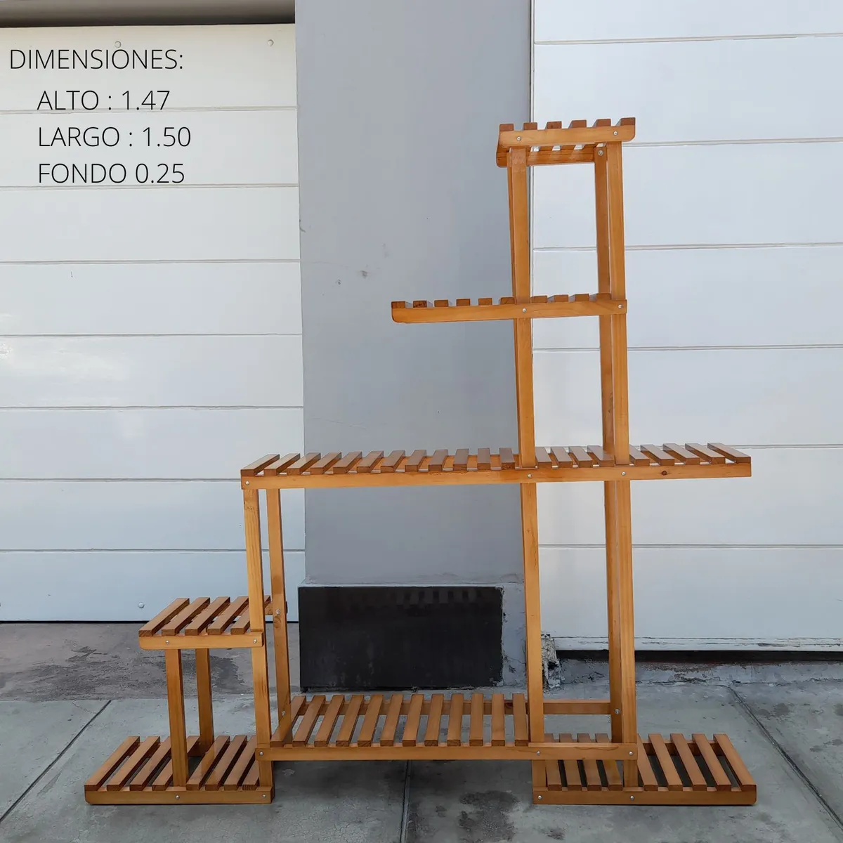 GENERICO - ESTANTE PARA MACETAS LENGUA DE SUEGRA