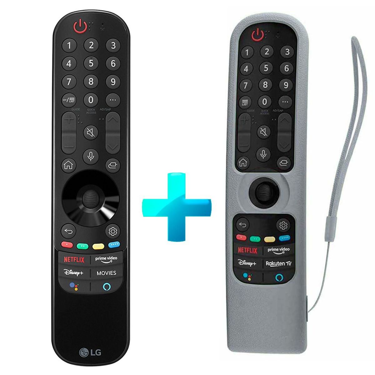 LG - Control LG Magic Remote MR22GN Funda Plomo