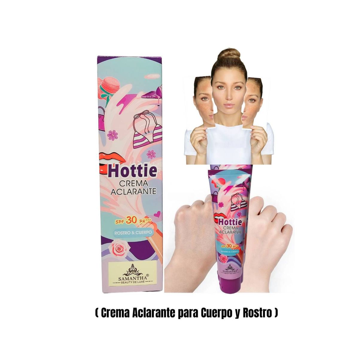 OEM - Crema Aclarador facial y Corporal Hottie