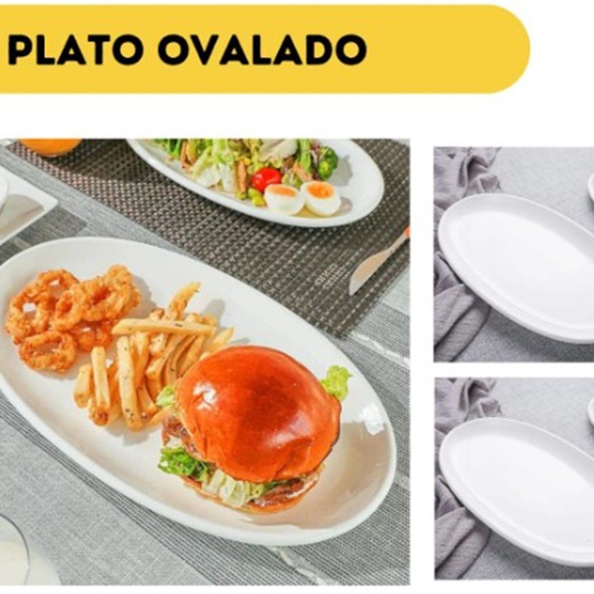 GENERICO - Bandeja Circular de Ceramica A1