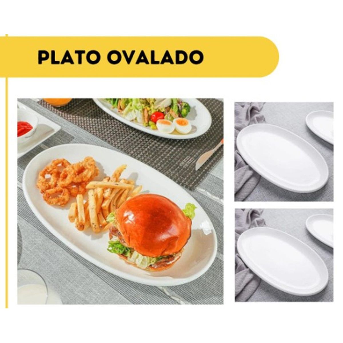 GENERICO - Bandeja Circular de Ceramica A1