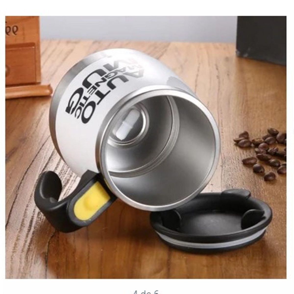 GENERICO - Taza Mezcladora Automática  Blanco