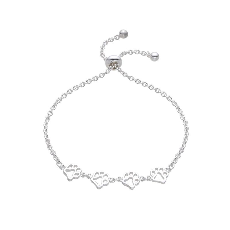 SANTORAL - Pulsera Huellitas de Perro - Plata
