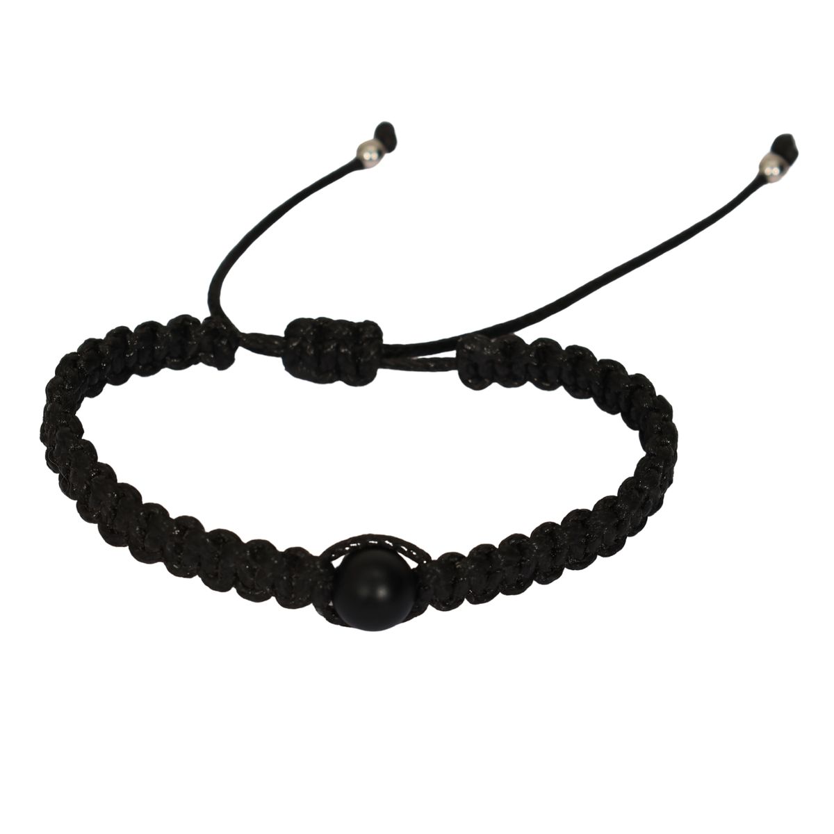GENERICO - Pulsera Volcano Eye  piedra natural Volcánica lisa  Unisex