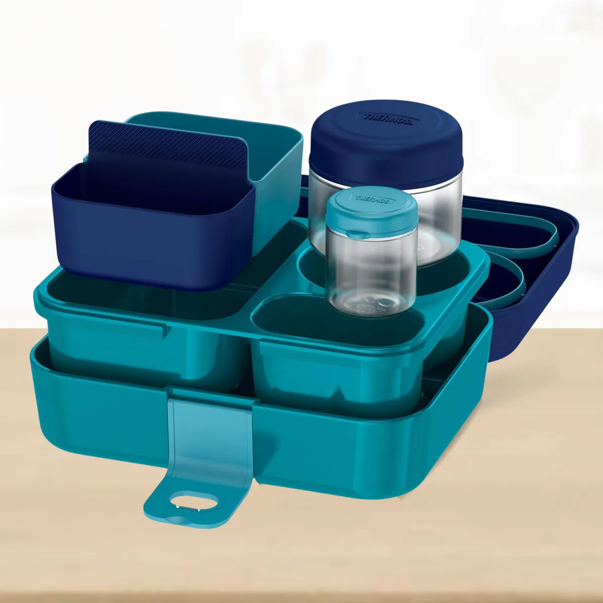 THERMOS - Lonchera Modular Freestyle 236 Ml Azul