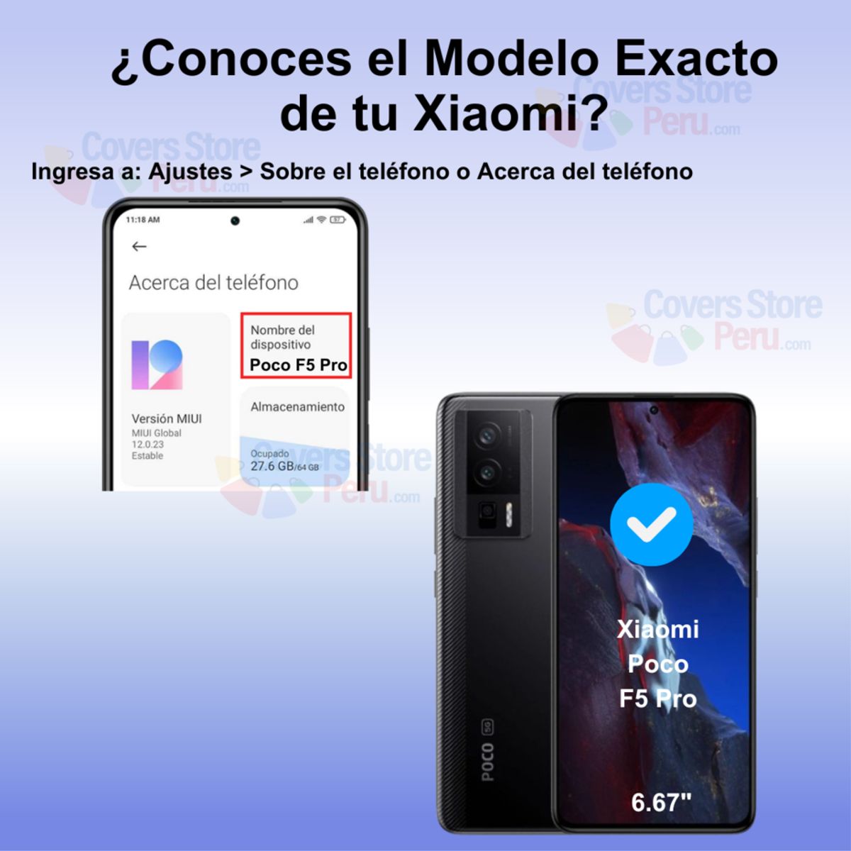 GENERICO - Mica para Xiaomi Poco F5 Protector Cerámica Mate Antishock Resistente