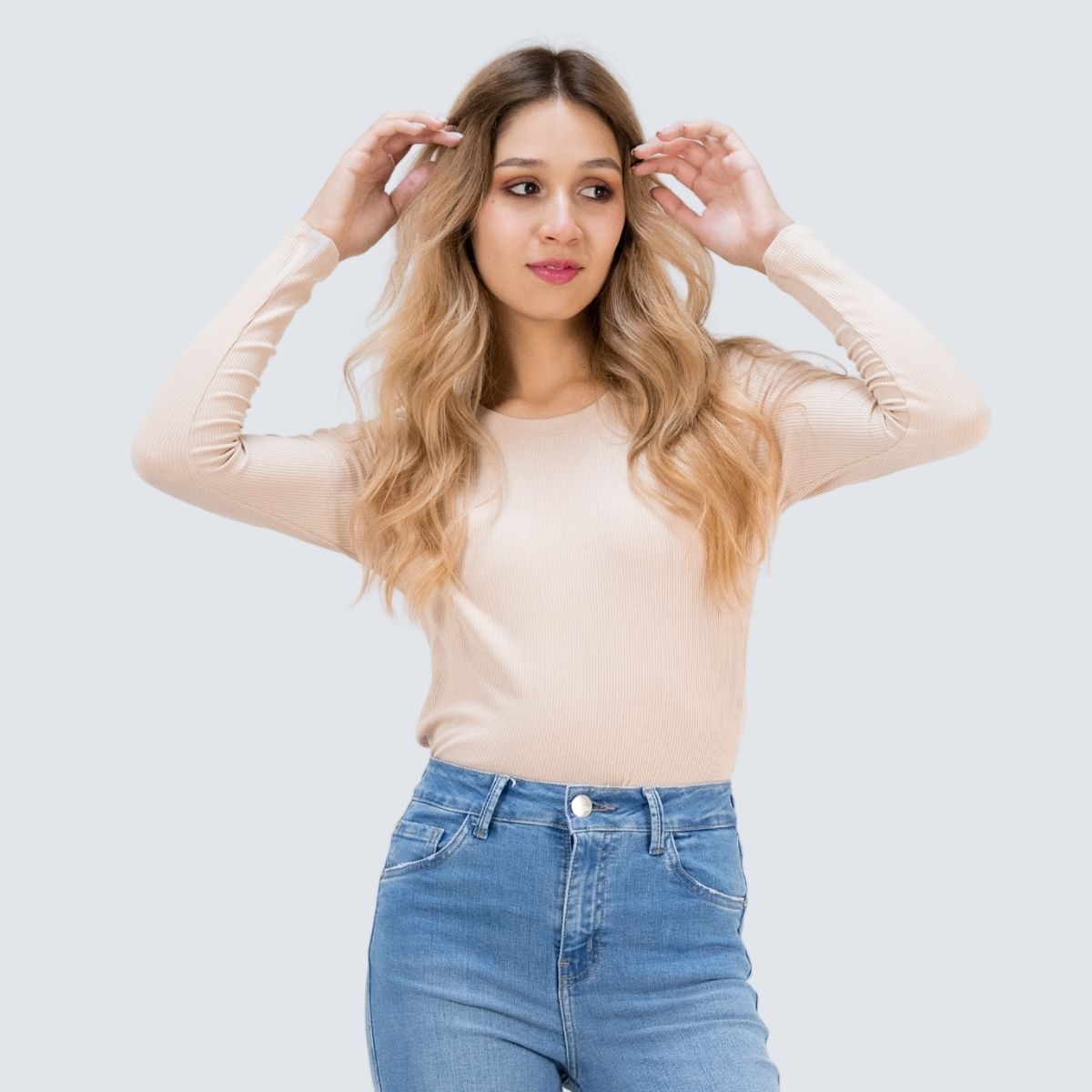 PARADA 111 - POLO BÁSICO ML MUJER PARADA111 KEYLA