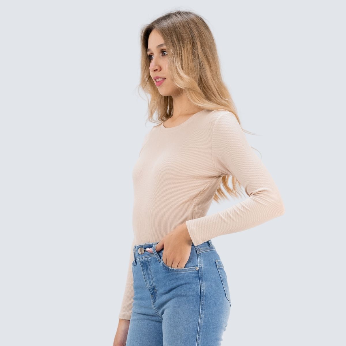 PARADA 111 - POLO BÁSICO ML MUJER PARADA111 KEYLA