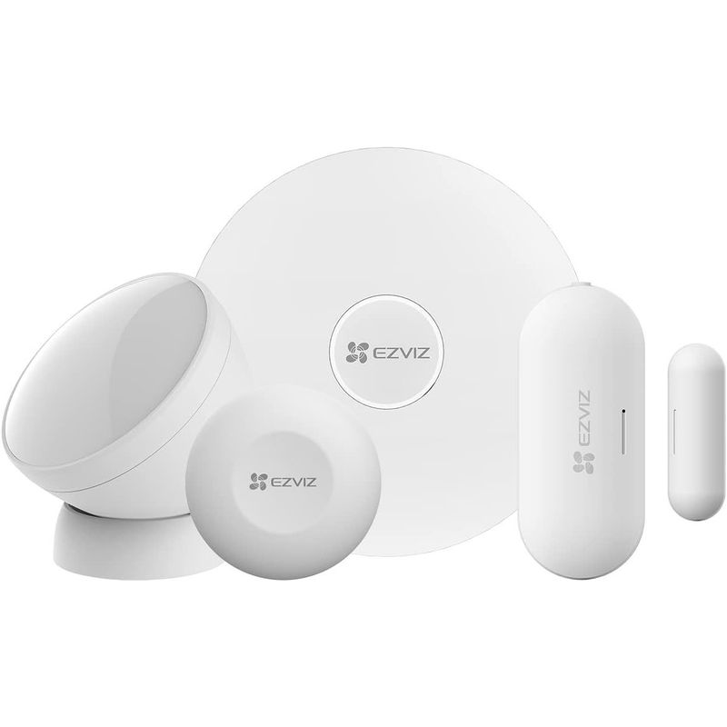 EZVIZ - Kit De Alarma Inalámbrico De 4 Piezas Ezviz B1 Wifi