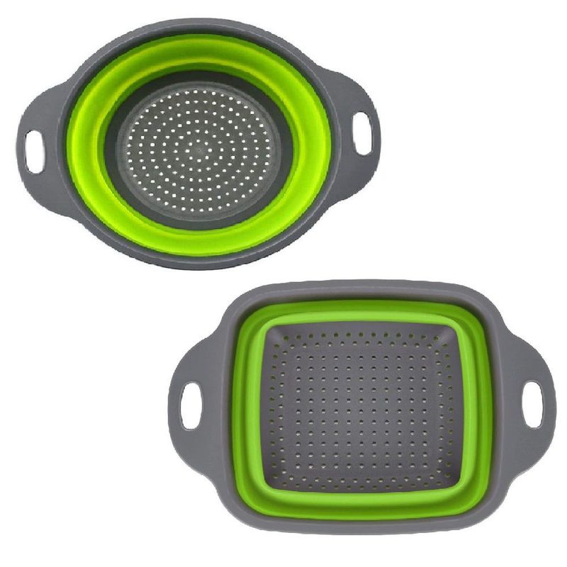 OTTOWARE - COLADOR ESCURRIDOR PEGABLE CUADRADO O CIRCULAR