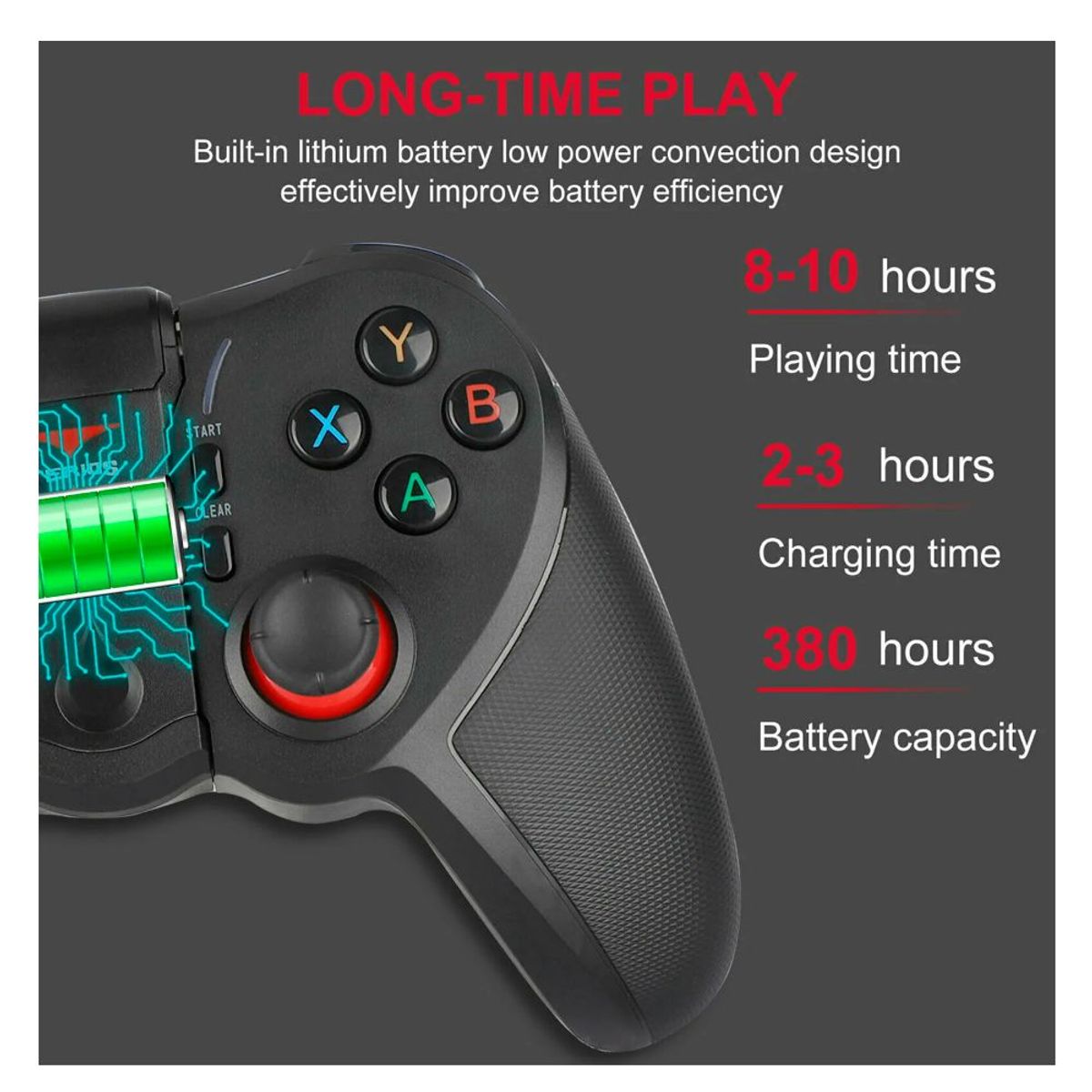 GENERICO - Mando Bluetooth Joystick Gamepad para Celular Android Con Sujetador