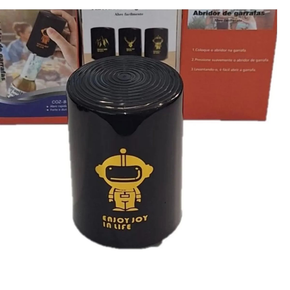 GENERICO - ABRIDOR DE BOTELLAS DE CERVEZA AUTOMÁTICO MAGNÉTICO