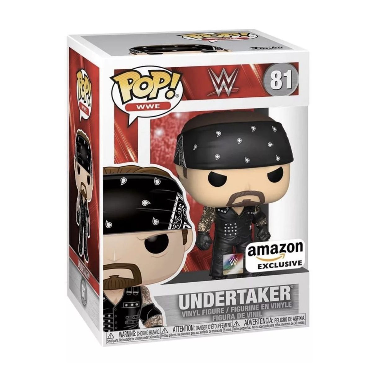 FUNKO - Undertaker Funko Pop 81 Wwe Amazon Exclusive