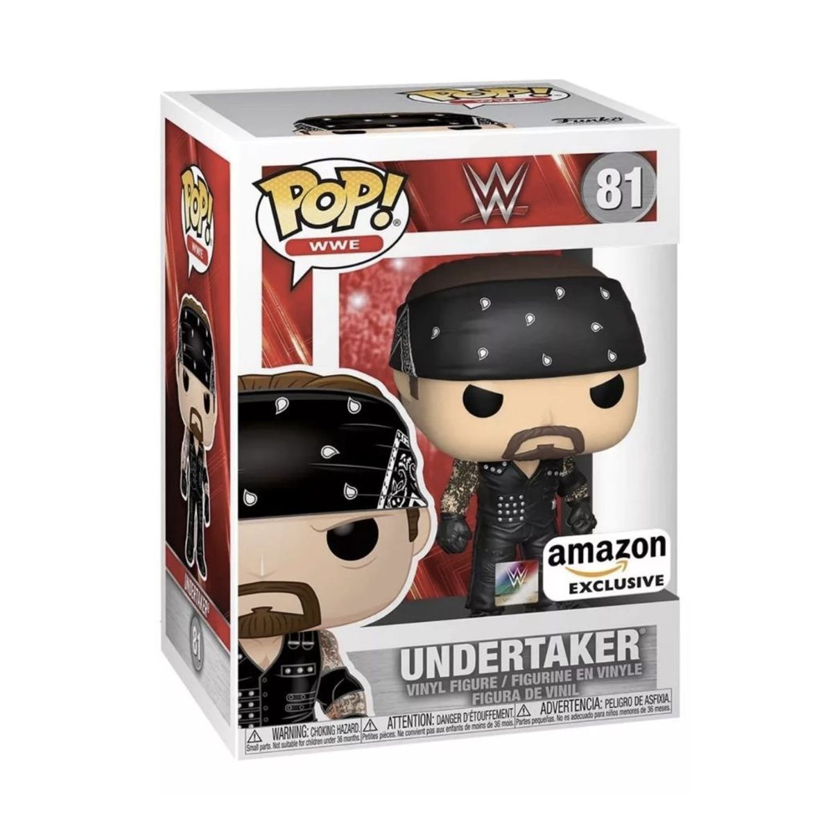 FUNKO - Undertaker Funko Pop 81 Wwe Amazon Exclusive