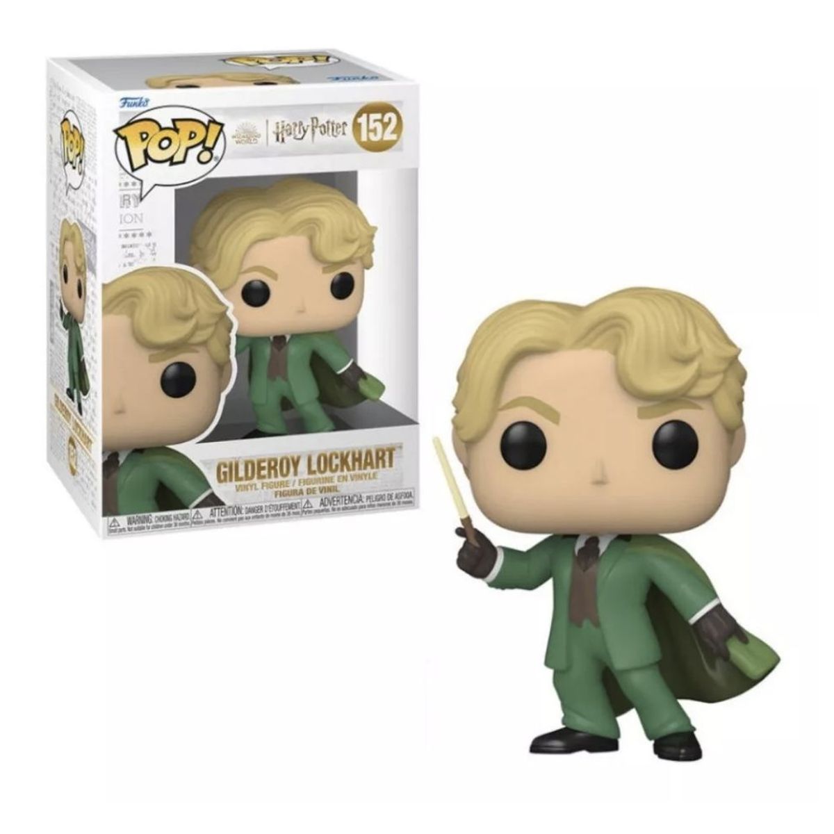 FUNKO - Gilderoy Lockhart Funko Pop 152 Harry Potter Original